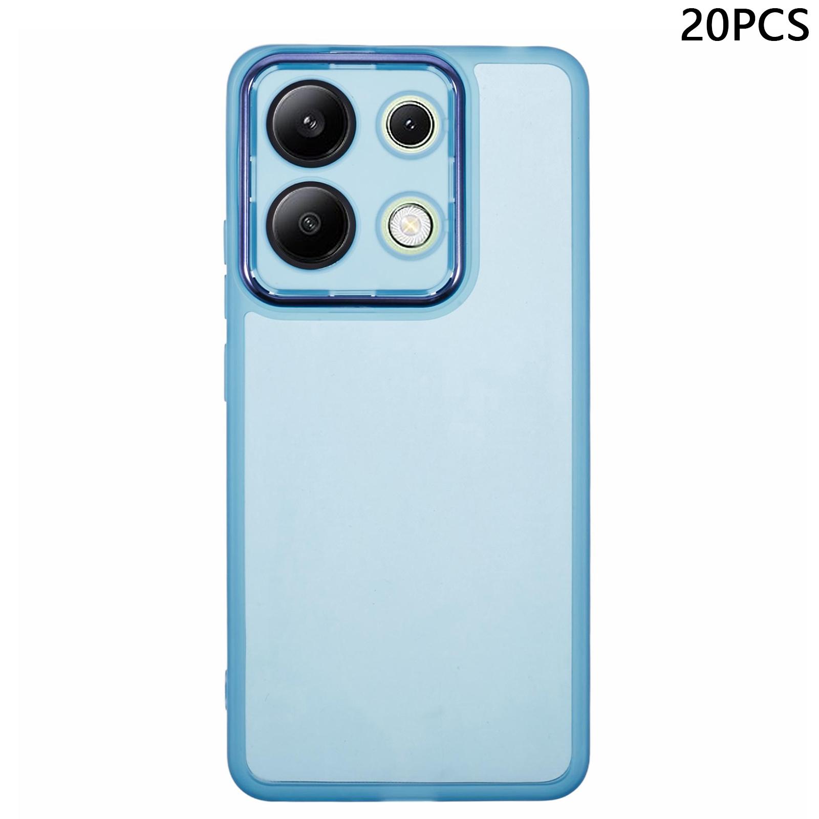 Bulk Purchasing 20Pcs For Xiaomi Redmi Note 13 4G Case Electroplated Camera Frame TPU Phone Cover Precise Cutouts Transparent Blue
Bulk Purchasing 20Pcs For Xiaomi Redmi Note 13 4G Case Electroplated Camera Frame TPU Phone Cover Precise Cutouts Transparent Blue
