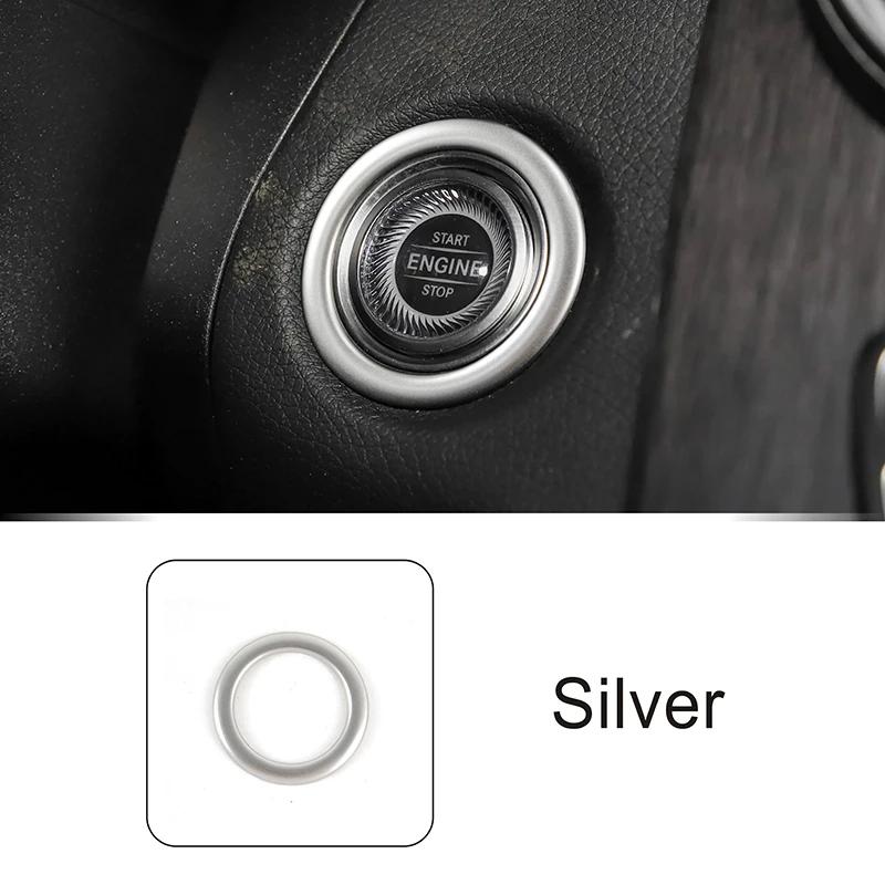Car Console Key Start Stop Engine Button Circle Frame Decoration Trim For Mercedes Benz C E Class W205 W213 GLC X253 - срібний
Car Console Key Start Stop Engine Button Circle Frame Decoration Trim For Mercedes Benz C E Class W205 W213 GLC X253 - срібний