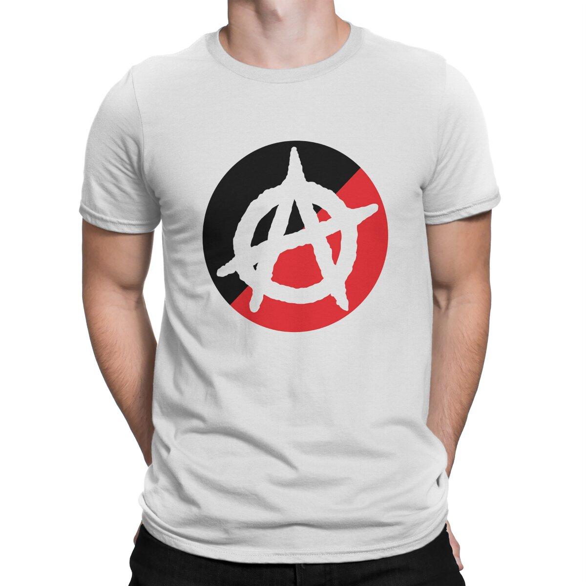 Anarchy Anarchist Symbols Red And Black T Shirt Harajuku Homme Mens Tshirt Polyester Men Clothing S
Anarchy Anarchist Symbols Red And Black T Shirt Harajuku Homme Mens Tshirt Polyester Men Clothing S