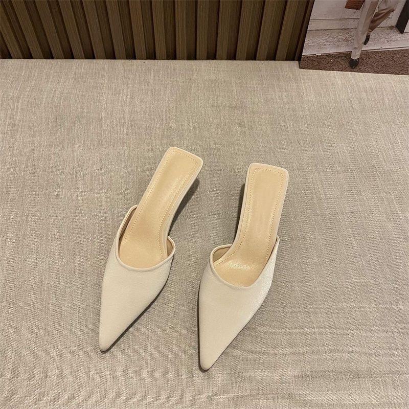 Французька сумка голова напівтапочки жіночі верхній одяг тонкий каблук темперамент жіноче взуття гострий ніс напівшльопанці зі спідницею назва тренд високий каблук тапочки 40
Французька сумка голова напівтапочки жіночі верхній одяг тонкий каблук темперамент жіноче взуття гострий ніс напівшльопанці зі спідницею назва тренд високий каблук тапочки 40