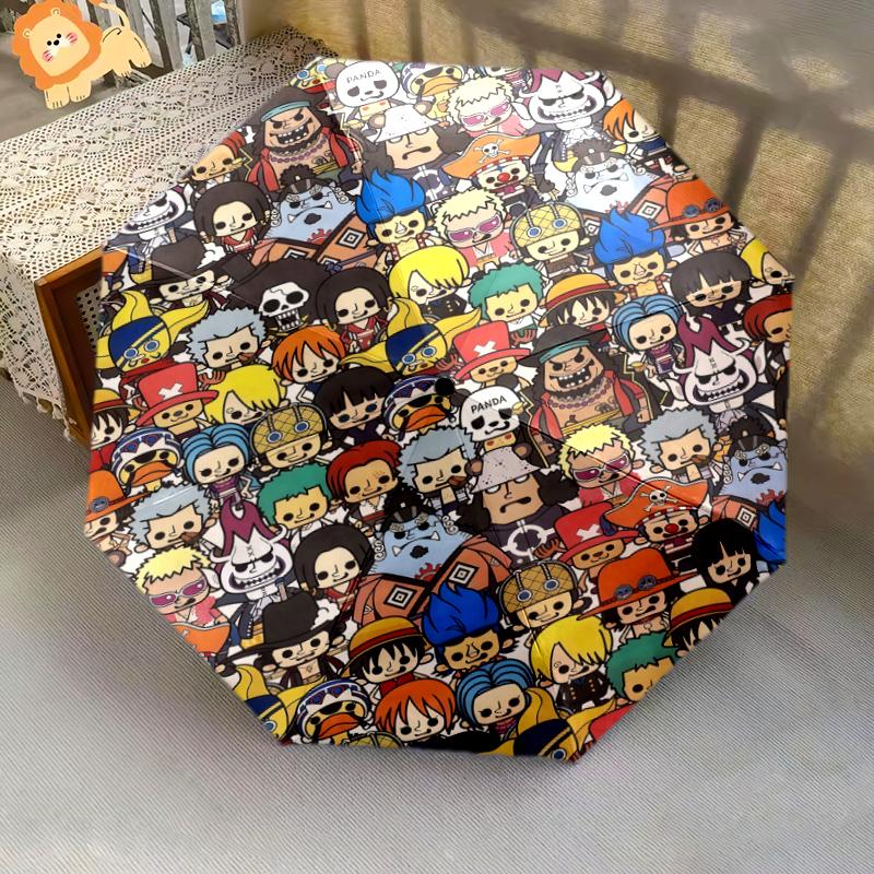 ONE PIECE Foldable Sunshade Umbrella, 8 Iron Ribs Auto-Open, Fashionable Plastic Handle, Christmas Gift -HYQ4
ONE PIECE Foldable Sunshade Umbrella, 8 Iron Ribs Auto-Open, Fashionable Plastic Handle, Christmas Gift -HYQ4