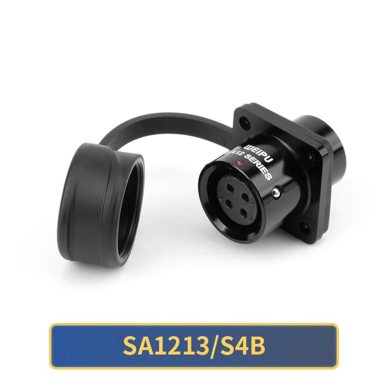 WEIPU SA12 SA1213S M12 2 3 4 5 6 7 9Pin Waterproof Electrical Connector Adapter Soldering Directly Female Socket Panel Mounting
WEIPU SA12 SA1213S M12 2 3 4 5 6 7 9Pin Waterproof Electrical Connector Adapter Soldering Directly Female Socket Panel Mounting