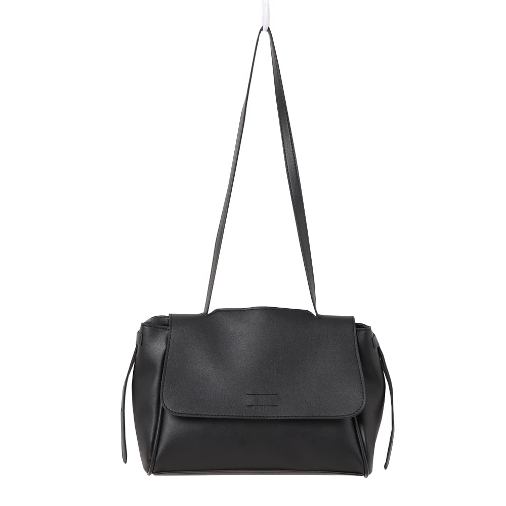 Women s Korean-inspired shoulder bag, simple square design, small mini shoulder bag, synthetic leather (black)
Women s Korean-inspired shoulder bag, simple square design, small mini shoulder bag, synthetic leather (black)