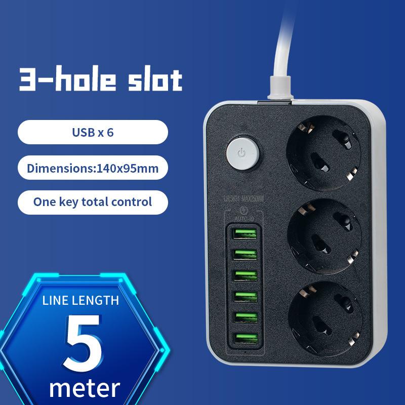 German USB Charging Type-c Intelligent Plug Socket with European Standard and European Standard Sockets 3631-5v-2a【 5m 】
German USB Charging Type-c Intelligent Plug Socket with European Standard and European Standard Sockets 3631-5v-2a【 5m 】