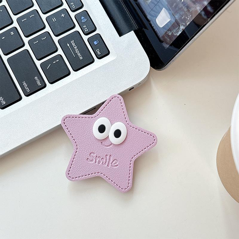 Wind Simple Eye Star Leather Mobile Phone Airbag Holder Adhesive Portable Stable Desktop Support
Wind Simple Eye Star Leather Mobile Phone Airbag Holder Adhesive Portable Stable Desktop Support