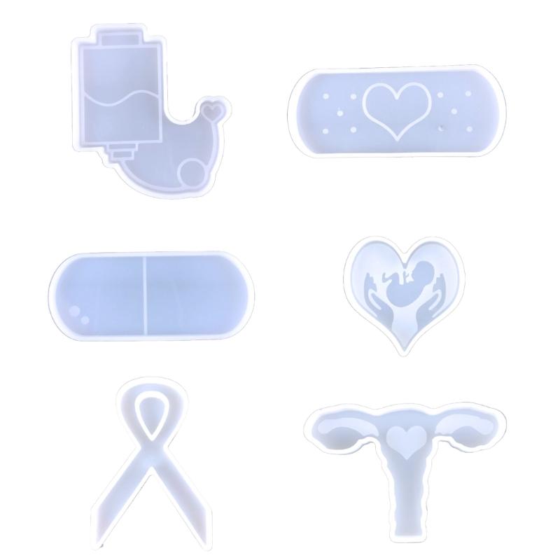 Nurse Theme Badge Reel Resin Mold Heart Silicone Mold Pendant Charms Mold Jewelry Casting Mold Keychain Silicone Mold
Nurse Theme Badge Reel Resin Mold Heart Silicone Mold Pendant Charms Mold Jewelry Casting Mold Keychain Silicone Mold