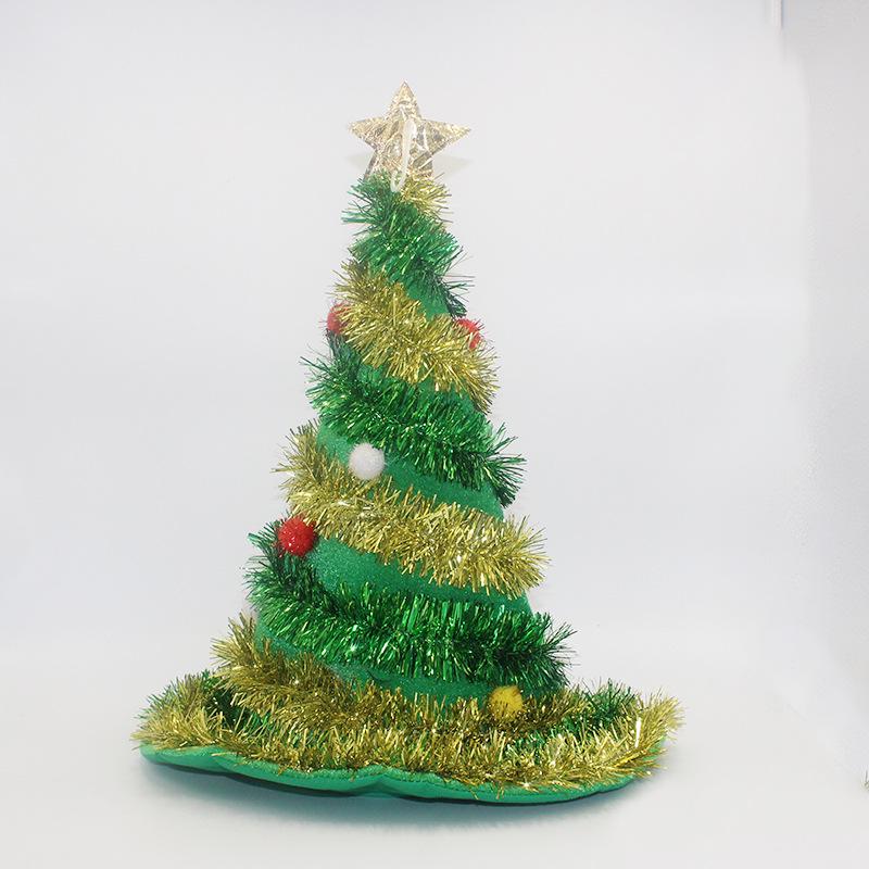Non-Woven Tinsel Christmas Tree Hat Party Costume One Size
Non-Woven Tinsel Christmas Tree Hat Party Costume One Size
