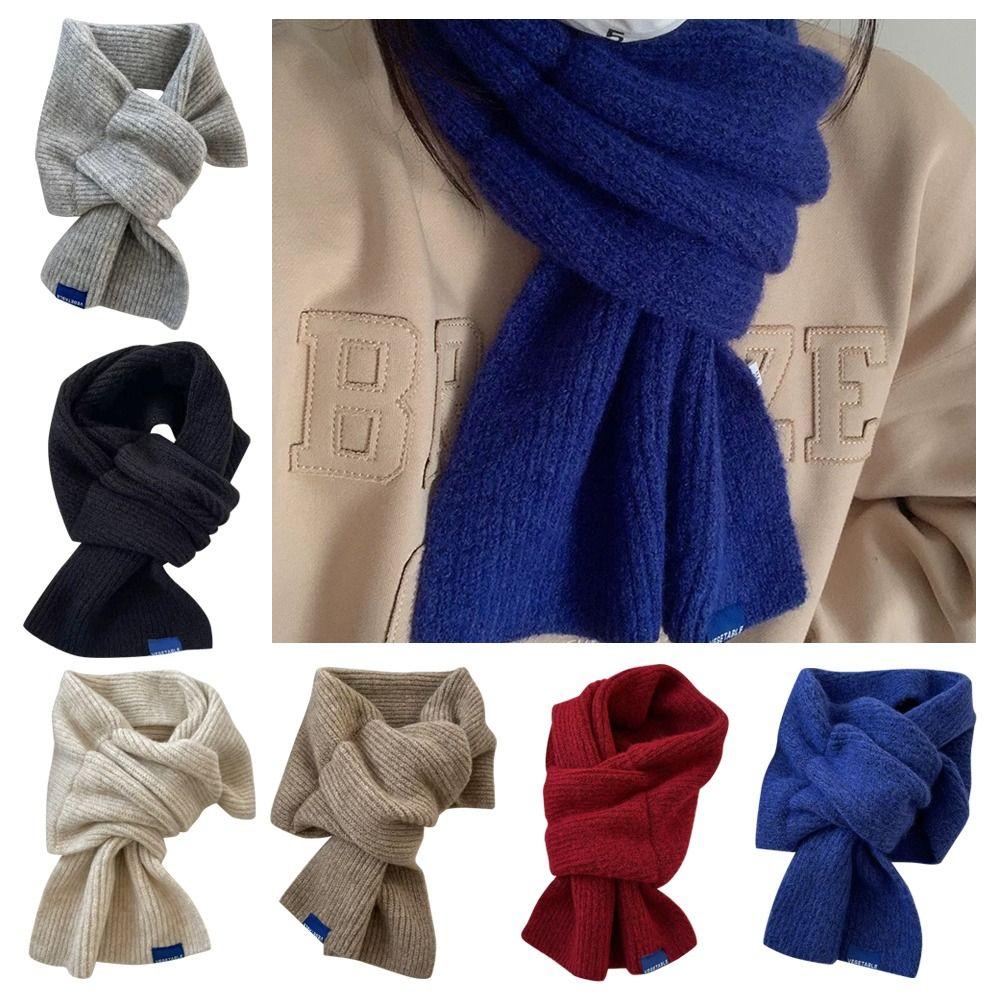 Thicken Knit Scarf Solid Color Neck Scarf Neck Guard Shawl Neck Warmer Girls синій
Thicken Knit Scarf Solid Color Neck Scarf Neck Guard Shawl Neck Warmer Girls синій