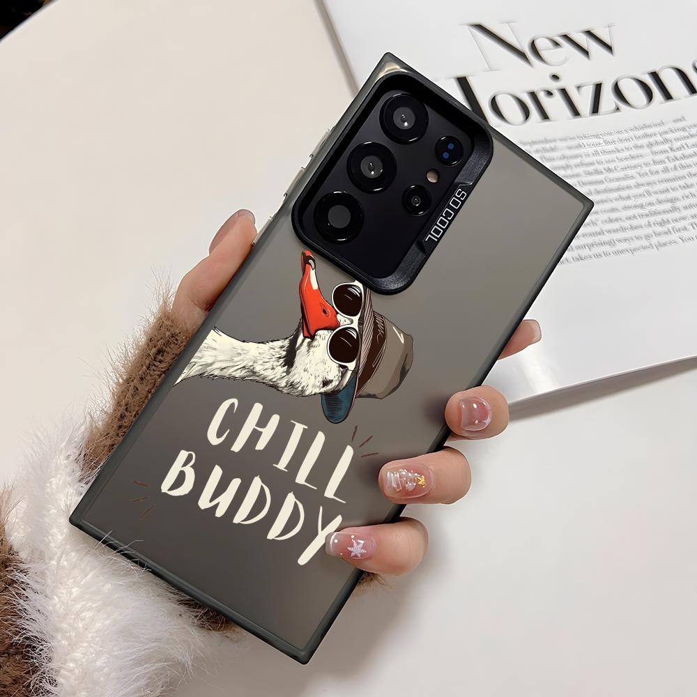 Funny Goose Phone Case For Samsung Galaxy S25 Edge S24 S23 S22 S21 S20 Ultra Funda Silicone Silver Cover Galaxy S25plus
Funny Goose Phone Case For Samsung Galaxy S25 Edge S24 S23 S22 S21 S20 Ultra Funda Silicone Silver Cover Galaxy S25plus