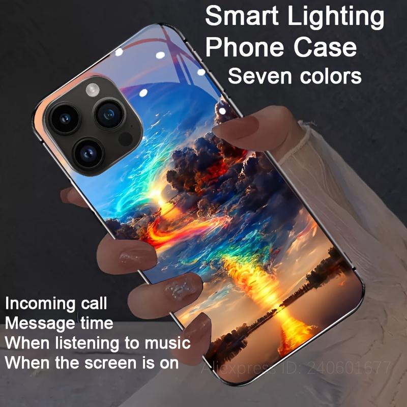 Luminous Flash LED Glass Phone Case For Xiaomi 13T 14T Redmi Note 14 13 12 11 10 Pro 5G Poco F6 X5 X6 Pro Light Up Cover Funda Xiaomi 13T pro(13T)
Luminous Flash LED Glass Phone Case For Xiaomi 13T 14T Redmi Note 14 13 12 11 10 Pro 5G Poco F6 X5 X6 Pro Light Up Cover Funda Xiaomi 13T pro(13T)