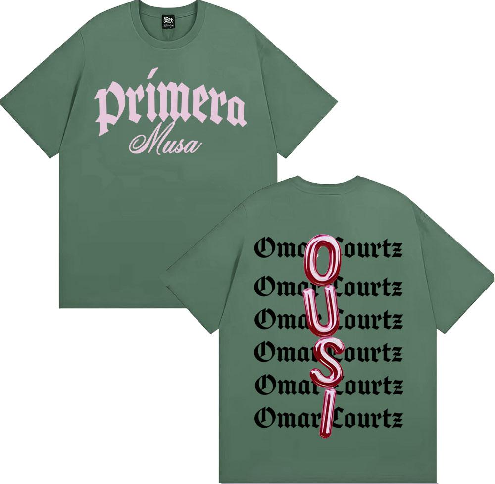 Omar Courtz Primera Musa Album Print T Shirt Unisex Women Clothing Vintage Short Sleeve Tshirts Casual Comfort 100 Cotton Tshirt 4XL
Omar Courtz Primera Musa Album Print T Shirt Unisex Women Clothing Vintage Short Sleeve Tshirts Casual Comfort 100 Cotton Tshirt 4XL
