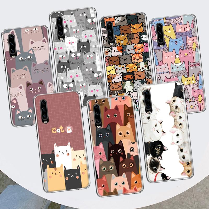 Чехол для телефона с милыми котами и милыми котами для Huawei P30 P20 P10 P40 P50 Pro Mate 20 40 30 10 Lite, популярные Fundas Art Gift C Huawei P30
Чехол для телефона с милыми котами и милыми котами для Huawei P30 P20 P10 P40 P50 Pro Mate 20 40 30 10 Lite, популярные Fundas Art Gift C Huawei P30