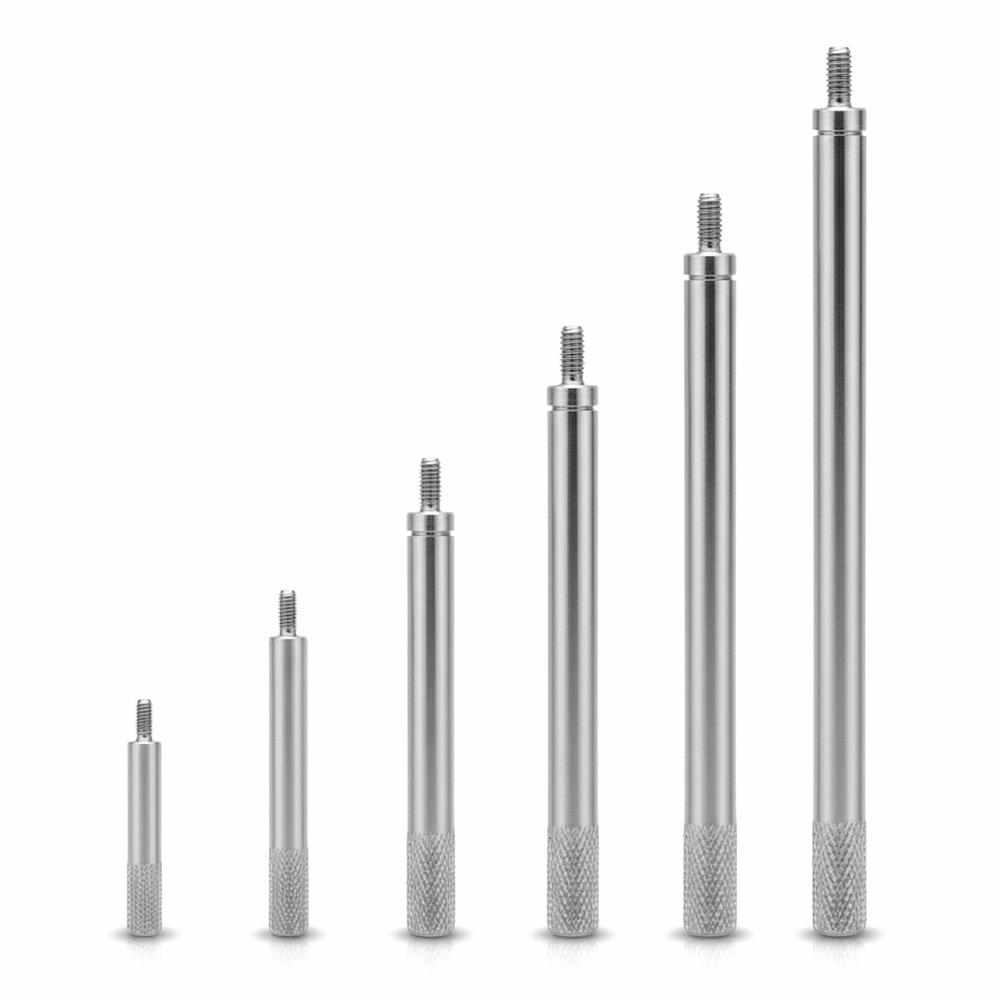 6PCS M2.5 Thread Dial Indicator Extension Rod 5mm Diameter Stainless Steel Digital Indicator Stem 30mm to 150mm
6PCS M2.5 Thread Dial Indicator Extension Rod 5mm Diameter Stainless Steel Digital Indicator Stem 30mm to 150mm