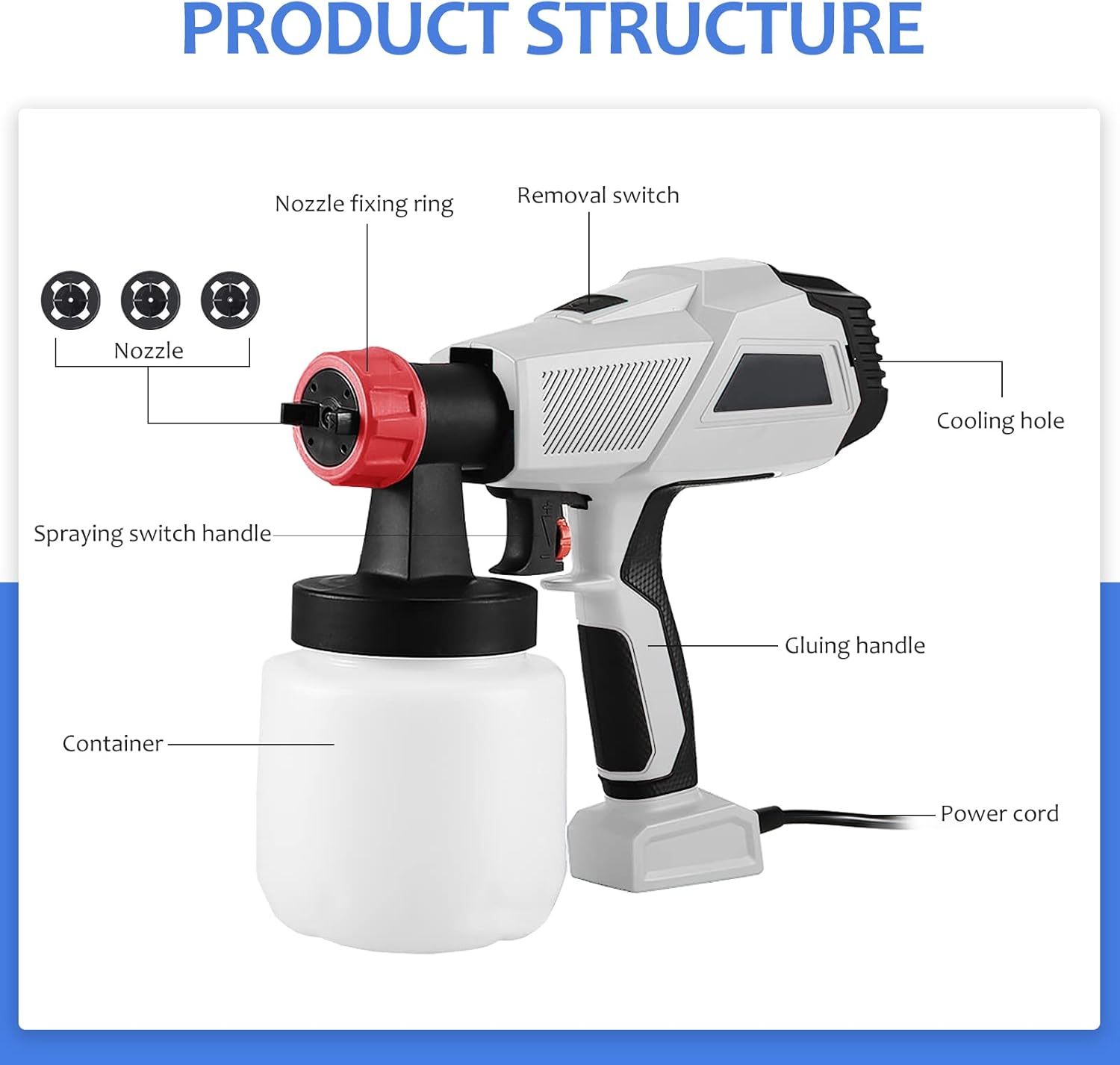 Spray Gun,Baking Cake Airbrush Coloring Gun,Cake Decorating Tools Sandblasting Machine for and Dessert, Grey, United States
Spray Gun,Baking Cake Airbrush Coloring Gun,Cake Decorating Tools Sandblasting Machine for and Dessert, Grey, United States