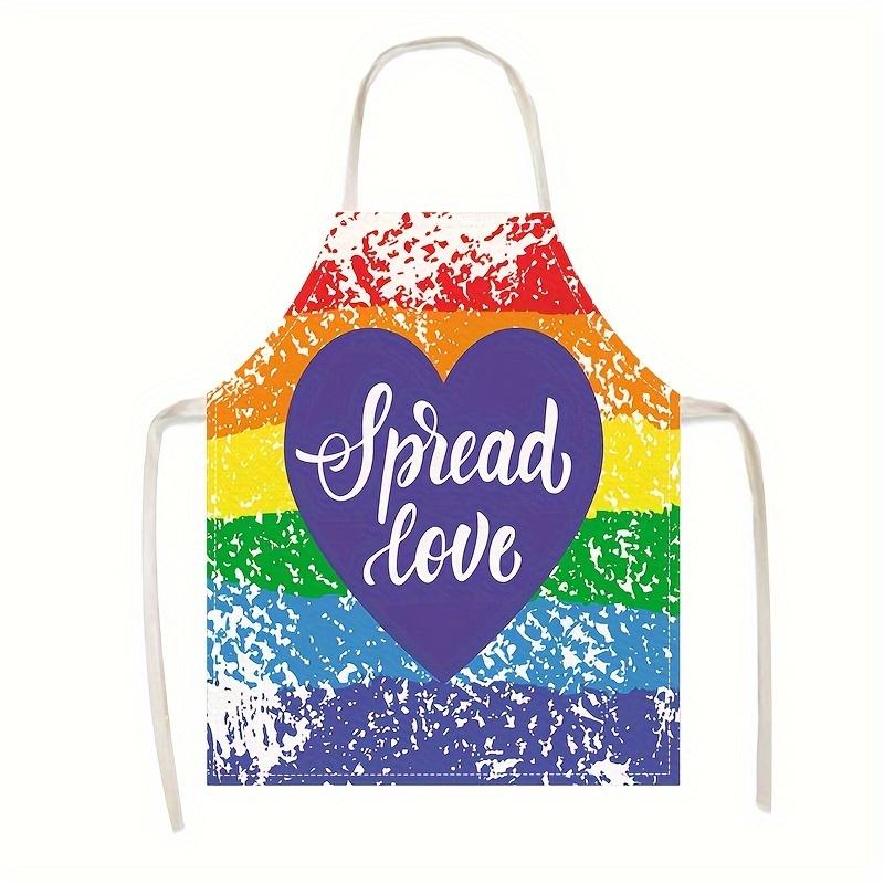 Cooking Apron Rainbow Elements Kitchen Decor Family Kitchen Workwear Colorful Print Bib Men and Women Kitchen 38X47cm(15X19in)
Cooking Apron Rainbow Elements Kitchen Decor Family Kitchen Workwear Colorful Print Bib Men and Women Kitchen 38X47cm(15X19in)