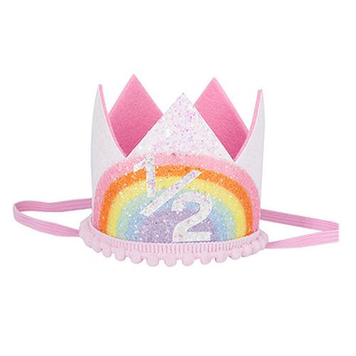 Newborn Baby Rainbow Crown Lace Princess Cute Hairband Headband Baby Infant Boys Girls Birthday Party Show Photo Headdress Gift
Newborn Baby Rainbow Crown Lace Princess Cute Hairband Headband Baby Infant Boys Girls Birthday Party Show Photo Headdress Gift