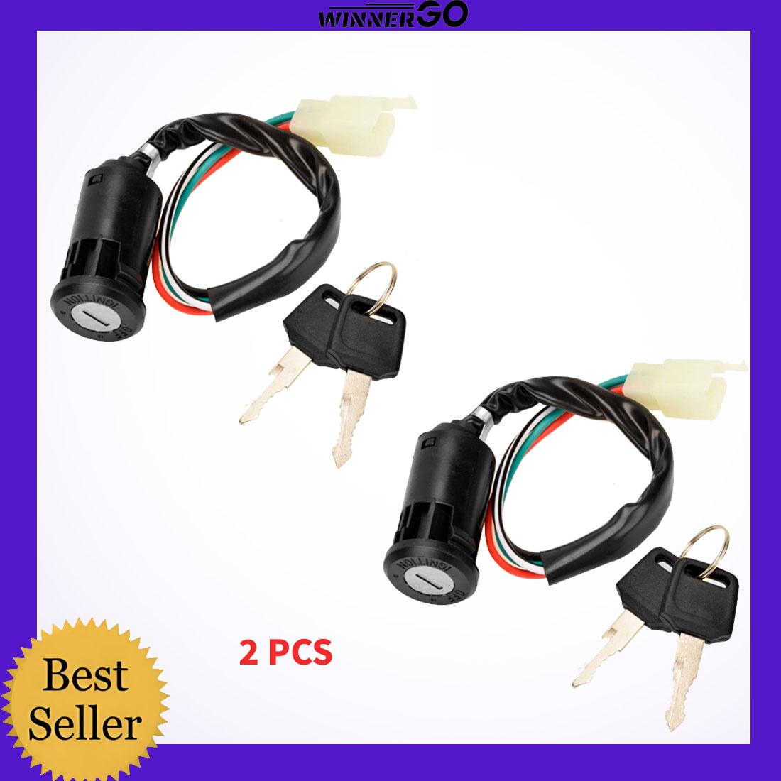 4 Pin Ignition Key Switch 4 Wire For Tao Tao Coolster Sunl Roketa Kazuma Chinese Made 50cc 70cc 90cc 110cc 125cc ATV
4 Pin Ignition Key Switch 4 Wire For Tao Tao Coolster Sunl Roketa Kazuma Chinese Made 50cc 70cc 90cc 110cc 125cc ATV