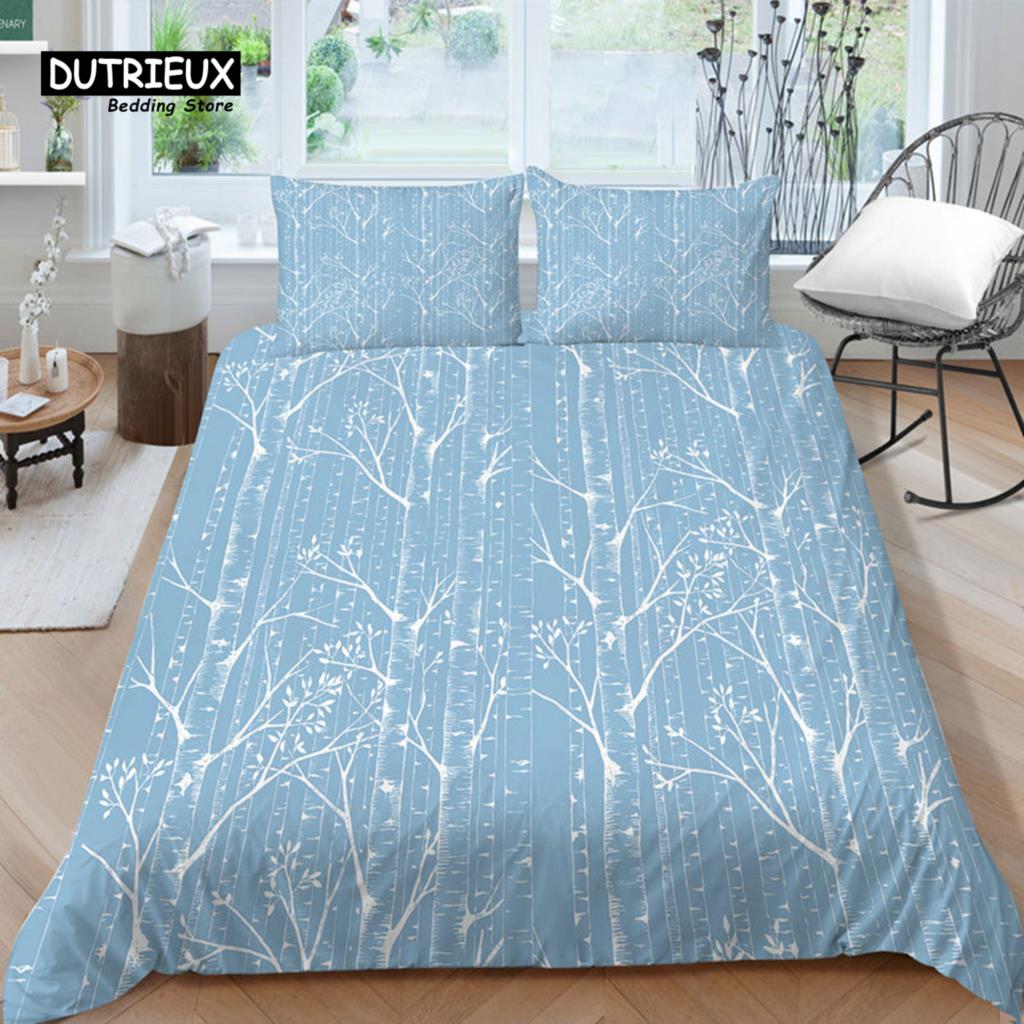 Comforter Gradient Color Woodland Botanical Bedding Set Nature Rustic Tree Branch Leaf Comforter Queen For Kids Adults Comforter (quilt)-EU Single(135*200cm)3pcs
Comforter Gradient Color Woodland Botanical Bedding Set Nature Rustic Tree Branch Leaf Comforter Queen For Kids Adults Comforter (quilt)-EU Single(135*200cm)3pcs