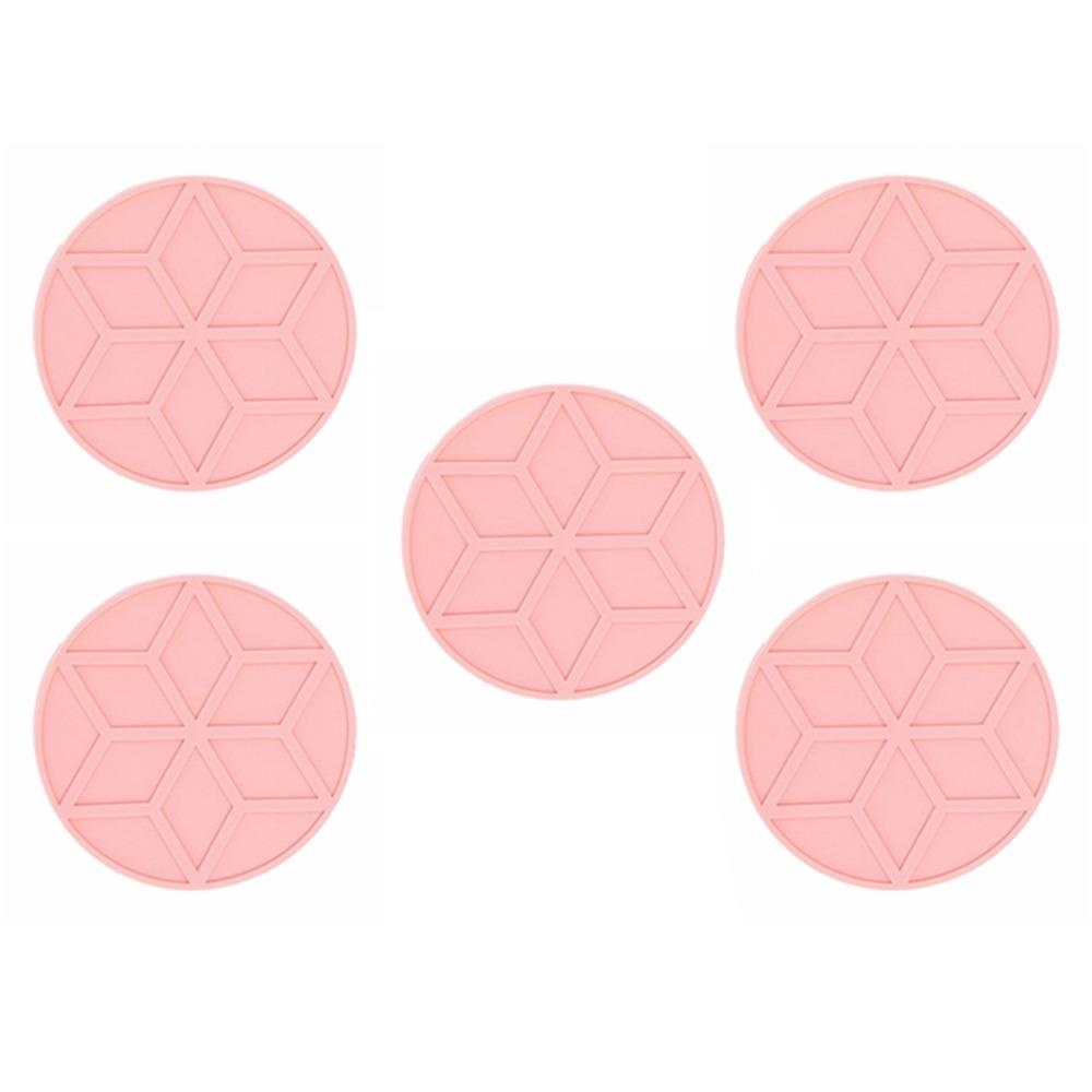 5Pcs Gift Round Dining Table Mat Silicone Heat-Resistant Mug Pad flexible Reusable Pot Coasters Home Decoration 11cm розовый
5Pcs Gift Round Dining Table Mat Silicone Heat-Resistant Mug Pad flexible Reusable Pot Coasters Home Decoration 11cm розовый