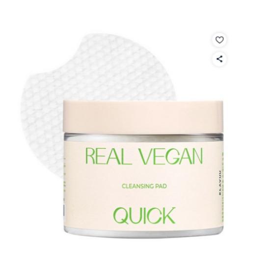 KLAVUU Real Vegan Quick Cleansing Pad Mild Makeup Remover Pads 50 Sheets
KLAVUU Real Vegan Quick Cleansing Pad Mild Makeup Remover Pads 50 Sheets