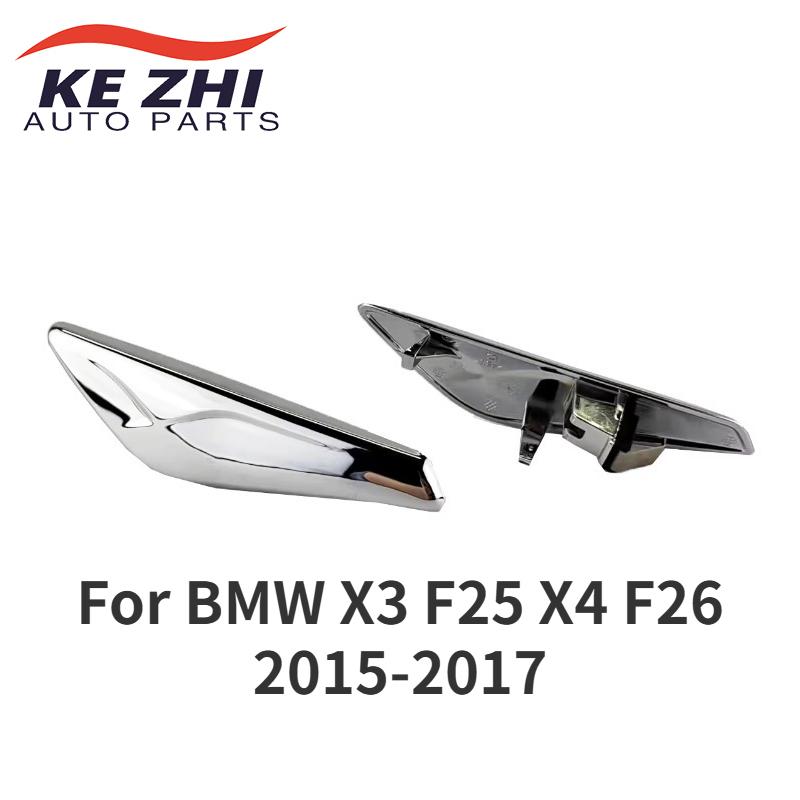 51117338569 51117338570 2pcs Left Right Fender Chrome Emblem Moulding For BMW X3 F25 X4 F26 2015-2017 51117338570 RH
51117338569 51117338570 2pcs Left Right Fender Chrome Emblem Moulding For BMW X3 F25 X4 F26 2015-2017 51117338570 RH