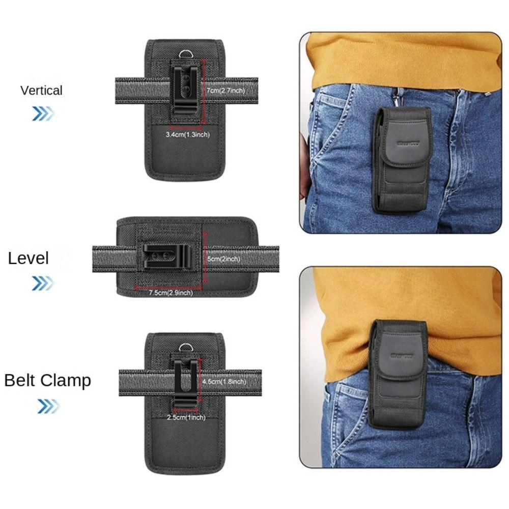 With Belt Loop Mobile Phone Waist Bag Wear-resisting Waist Pouch Phone Holster Outdoor Horizontal-L
With Belt Loop Mobile Phone Waist Bag Wear-resisting Waist Pouch Phone Holster Outdoor Horizontal-L