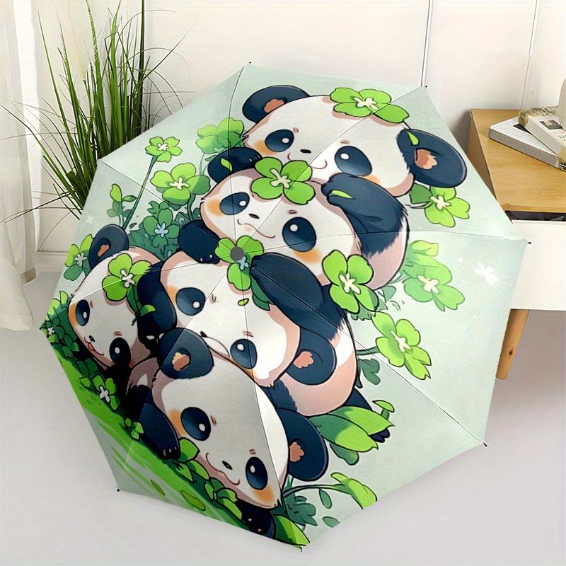 1pc Winning Pandas Durable Cartoon Folding Fashion Umbrella, Portable 3-Fold Compact Umbrella for Men and Women, Suitable for Travel or Daily Use.G103
1pc Winning Pandas Durable Cartoon Folding Fashion Umbrella, Portable 3-Fold Compact Umbrella for Men and Women, Suitable for Travel or Daily Use.G103