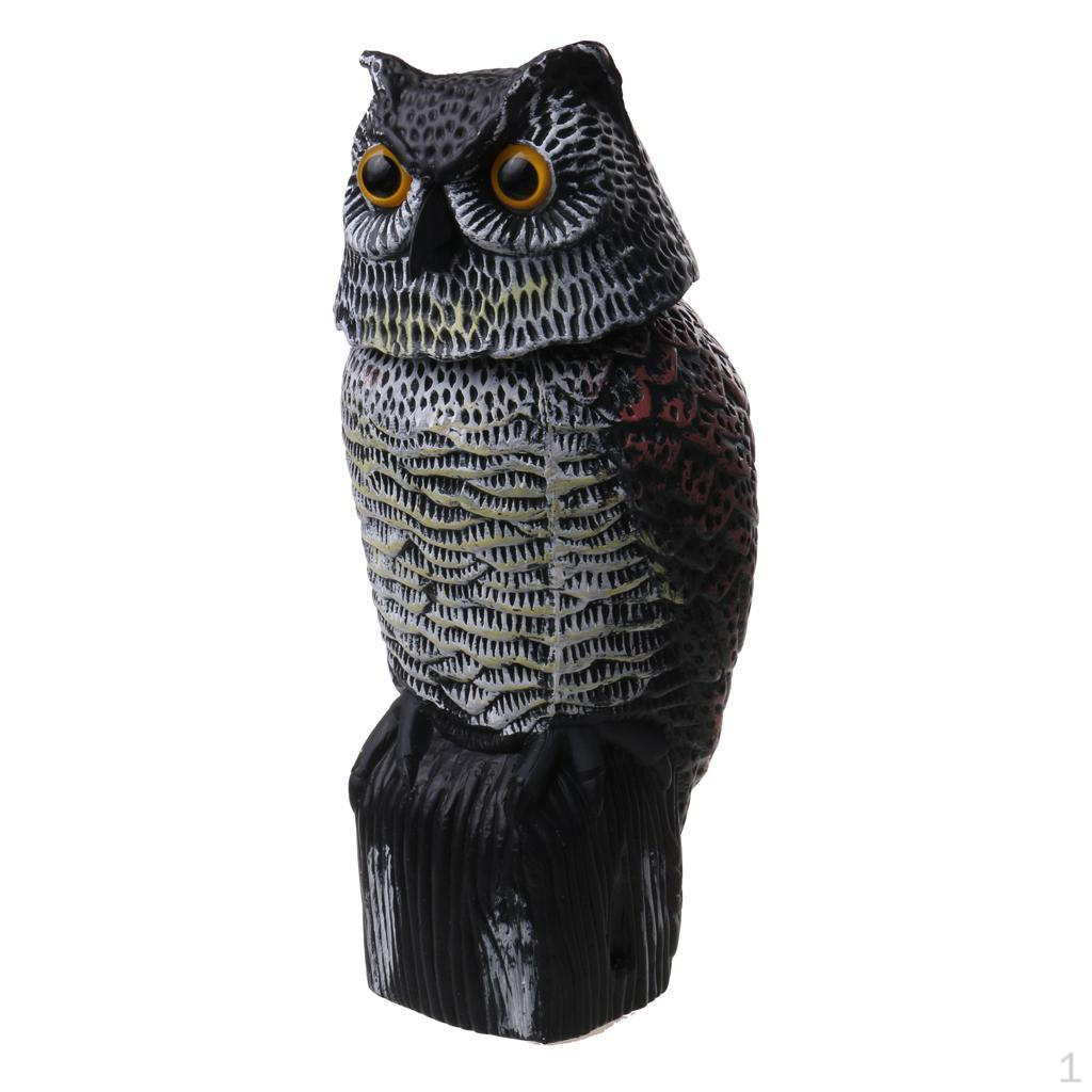 Plastic Owl Decoy Wind Activated Head + 3pcs Scerws
Plastic Owl Decoy Wind Activated Head + 3pcs Scerws
