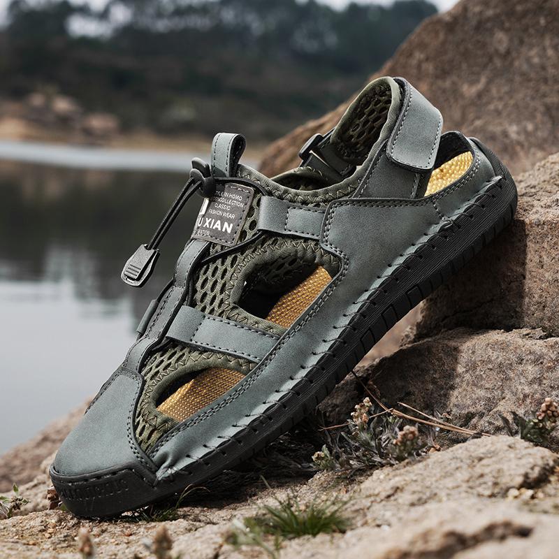 9855 summer new large size hand-stitched mesh shoes men s bag head soft sole high-end casual sandals Shoes 38 чорний
9855 summer new large size hand-stitched mesh shoes men s bag head soft sole high-end casual sandals Shoes 38 чорний