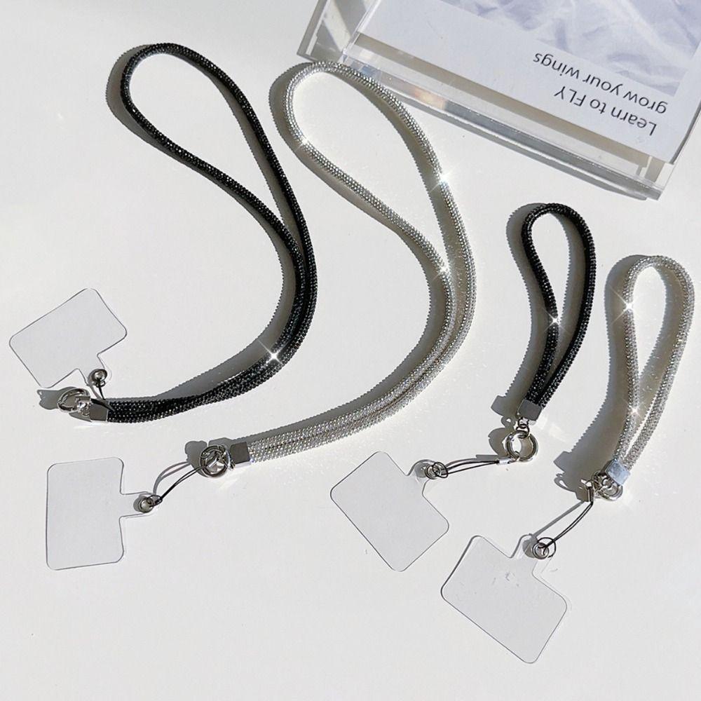 Bright Rhinestone Phone Lanyard Bling Bling Crossbody Strap Phone Wrist Rope Phone Accessories
Bright Rhinestone Phone Lanyard Bling Bling Crossbody Strap Phone Wrist Rope Phone Accessories
