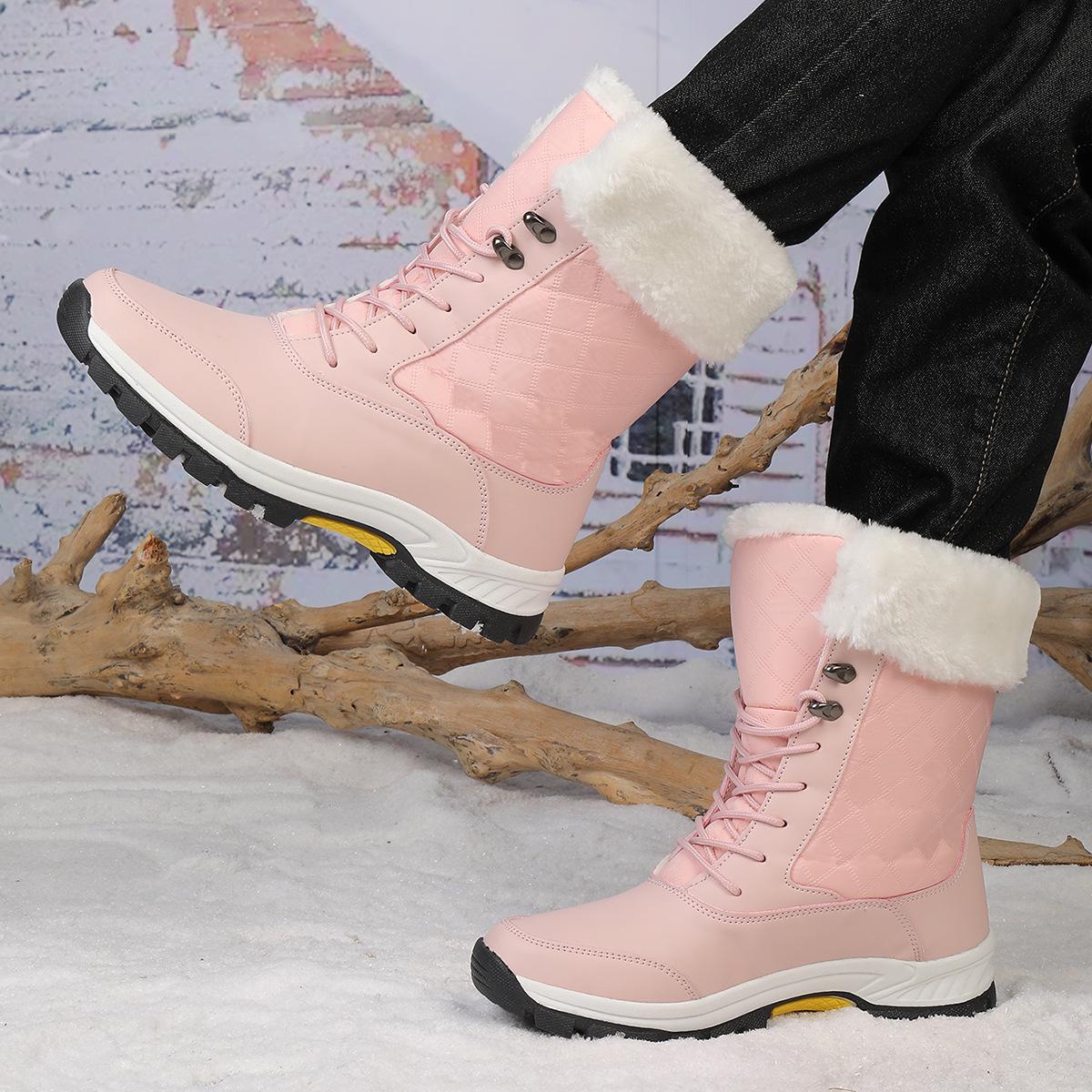 Plus Size Mid-Calf Non-Slip Waterproof Snow Boots for Couples – Winter Outdoor Footwear for Men and Women 37
Plus Size Mid-Calf Non-Slip Waterproof Snow Boots for Couples – Winter Outdoor Footwear for Men and Women 37