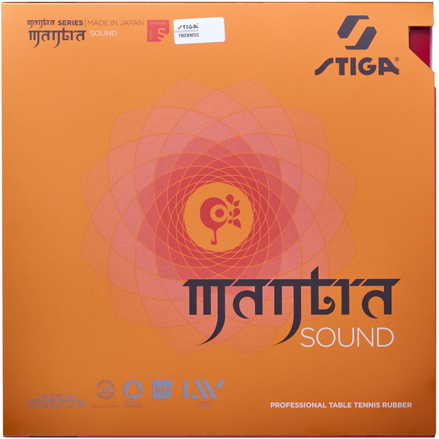 STIGA Table Tennis Rubber Tension Back Soft Mantra Sound Red Thick 1712170519 червоний
STIGA Table Tennis Rubber Tension Back Soft Mantra Sound Red Thick 1712170519 червоний