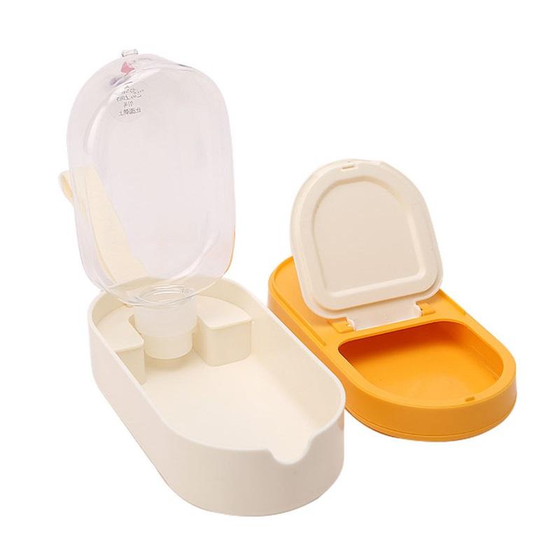 2-In-1 Portable Dog Water Bottle Pet Water Dispenser With Food Container Leak-Proof Cat Dog Bowl For Hiking Walking Travel 
2-In-1 Portable Dog Water Bottle Pet Water Dispenser With Food Container Leak-Proof Cat Dog Bowl For Hiking Walking Travel