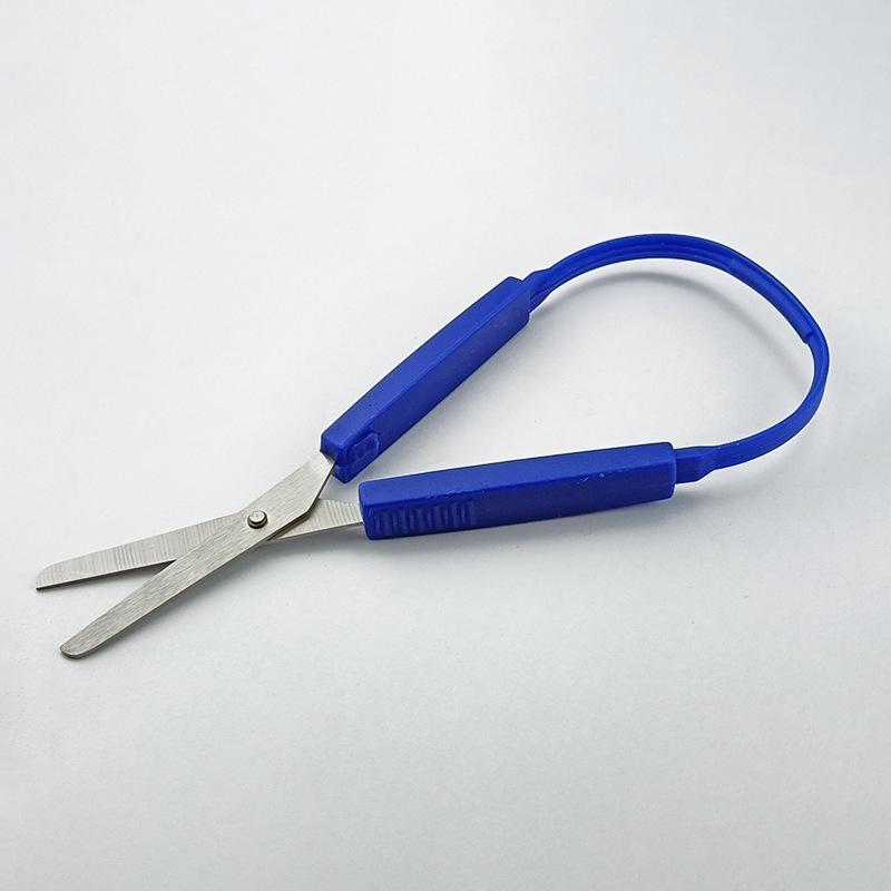 8 Inch Colored Plastic Elastic Scissors Paper Cuttings Scissors Safety Ring Scissors U Shaped Automatic Rebound Scissors синий
8 Inch Colored Plastic Elastic Scissors Paper Cuttings Scissors Safety Ring Scissors U Shaped Automatic Rebound Scissors синий