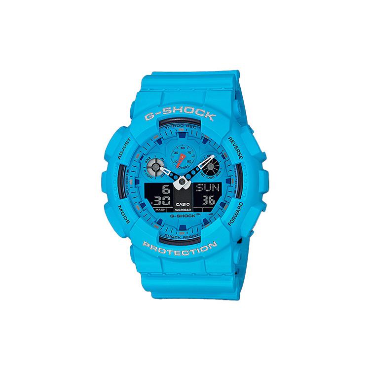 CASIO Women s Liquid Crystal/Analog Dual Display Series Blue Watch GA-100RS-2A GA-100RS-2A Blue Dial
CASIO Women s Liquid Crystal/Analog Dual Display Series Blue Watch GA-100RS-2A GA-100RS-2A Blue Dial