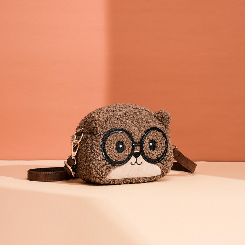 New Cartoon Trendy Backpack, Fashionable and Cute Plush Bag, Single Shoulder Crossbody, Simple Bag коричневый
New Cartoon Trendy Backpack, Fashionable and Cute Plush Bag, Single Shoulder Crossbody, Simple Bag коричневый