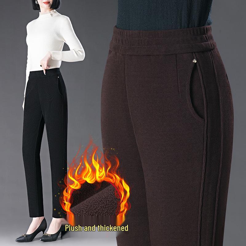 European Velvet Harem Pants: Women’s 2024 Winter, Fleece-Lined, Slimming, Versatile Casual Wear for Middle-Aged Moms Size 32 (4XL) Waist 2 5 кофейный
European Velvet Harem Pants: Women’s 2024 Winter, Fleece-Lined, Slimming, Versatile Casual Wear for Middle-Aged Moms Size 32 (4XL) Waist 2 5 кофейный