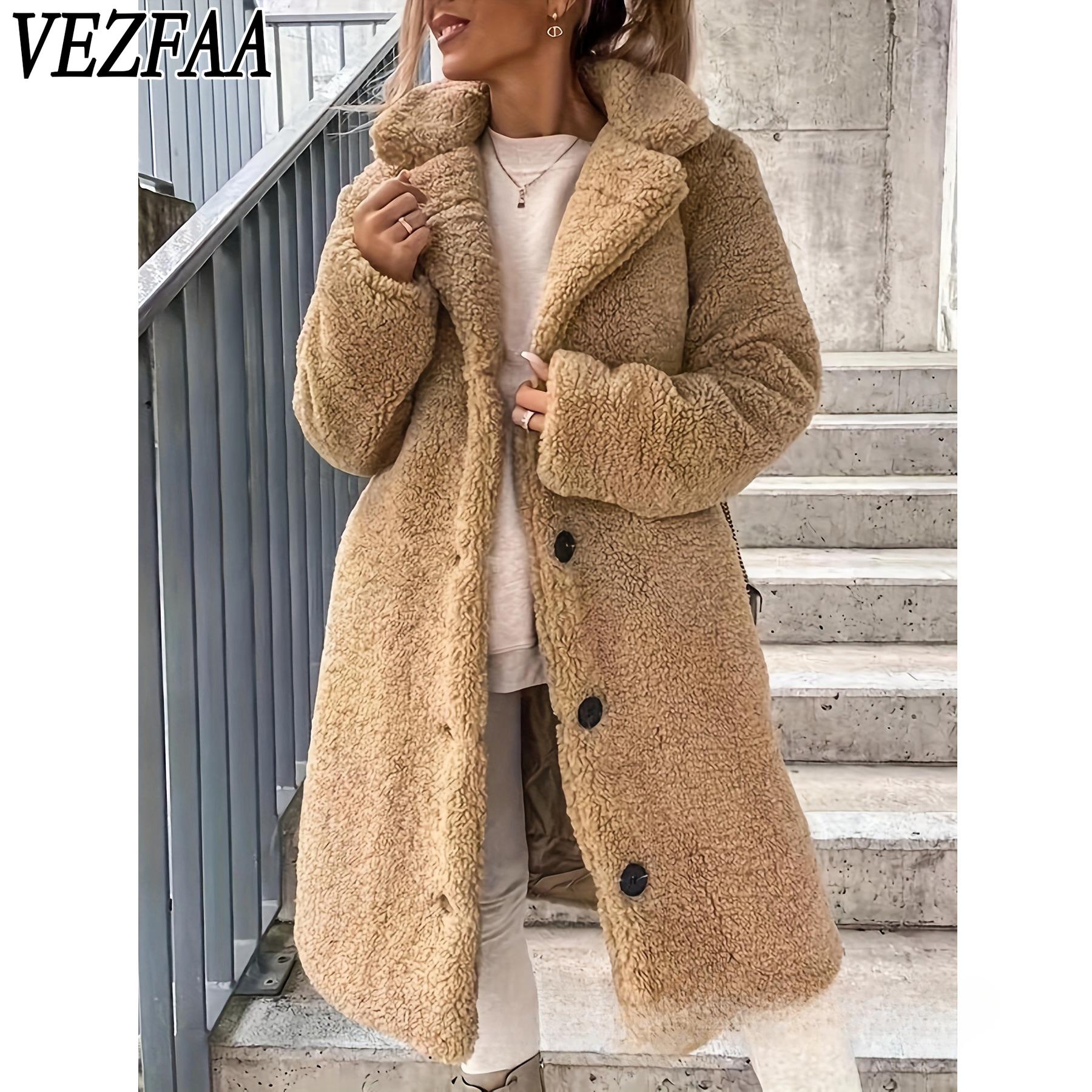 VEZFAA Women s Fashion Casual Solid Color Print Fall Winter Long Sleeve POLO Neck Jackets & Coats XXL білий
VEZFAA Women s Fashion Casual Solid Color Print Fall Winter Long Sleeve POLO Neck Jackets & Coats XXL білий