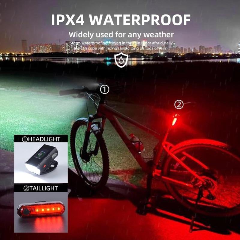 Bike Light LED Cycling Bicycle Front Lamp IPX4 Waterproof Flashlight USB Rechargeable Bicycle Lamp 6 Modes MTB Bicycle Headlight
Bike Light LED Cycling Bicycle Front Lamp IPX4 Waterproof Flashlight USB Rechargeable Bicycle Lamp 6 Modes MTB Bicycle Headlight