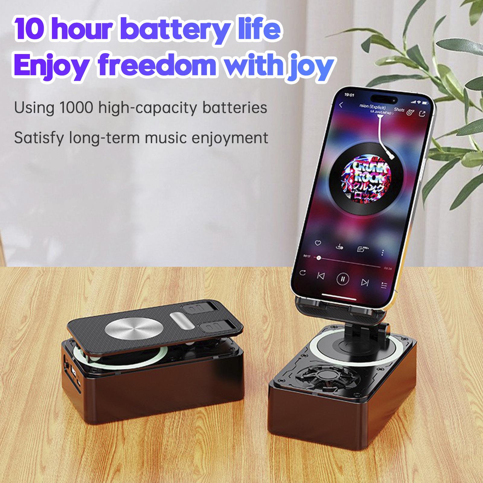 4 in 1 Phone Holder Bluetooth Speaker Wireless Charger Power Bank Desktop Live
4 in 1 Phone Holder Bluetooth Speaker Wireless Charger Power Bank Desktop Live