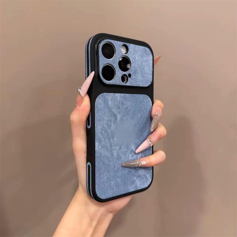 iPhone 17 Pro Compatible Denim Texture Case with Side Stickers for 14, 15, and 16 Pro Models 14 Pro Max
iPhone 17 Pro Compatible Denim Texture Case with Side Stickers for 14, 15, and 16 Pro Models 14 Pro Max