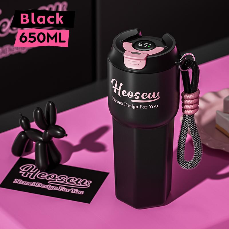 Дисплей температуры, кофейные кружки, уличные портативные чашки для воды, кофейная бутылка, термобелье для заваривания кофе, 650 мл 650ML
Дисплей температуры, кофейные кружки, уличные портативные чашки для воды, кофейная бутылка, термобелье для заваривания кофе, 650 мл 650ML