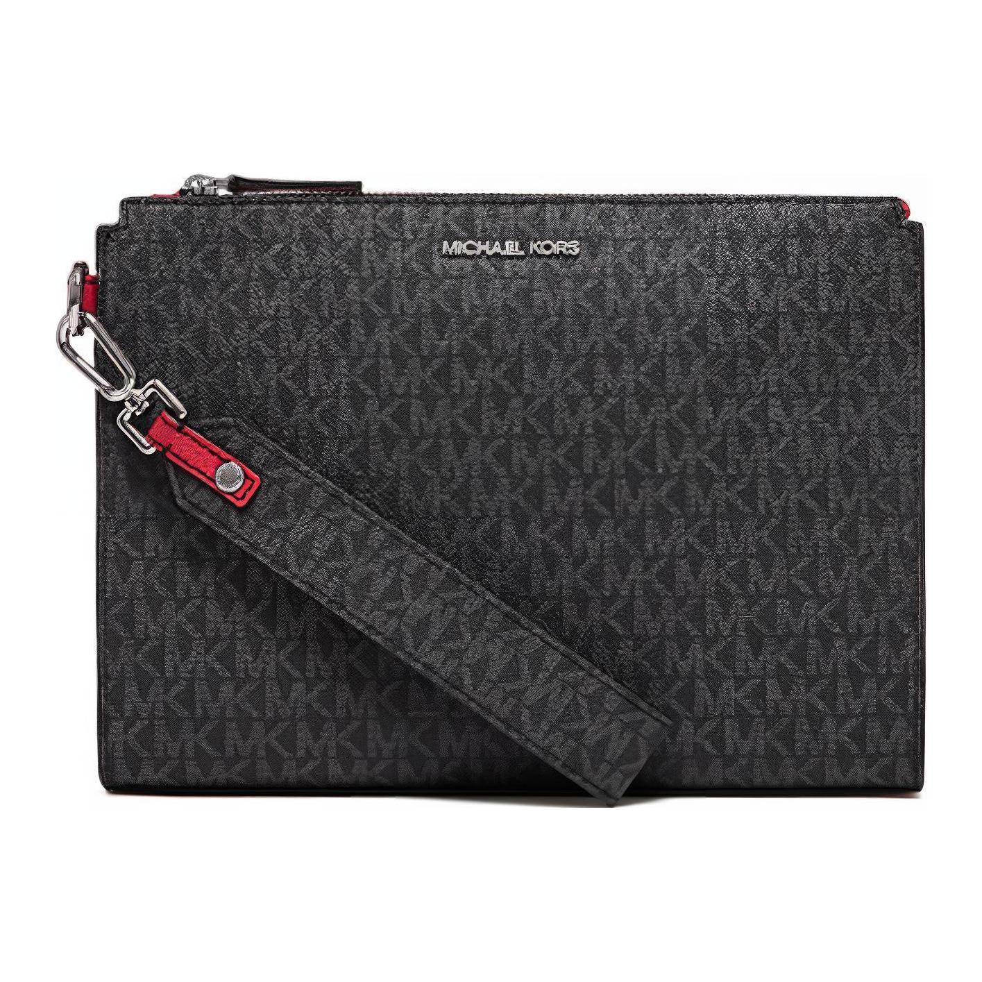 Michael Kors MK Cooper Classic Monogram Zipper Cosmetic Bag Men Cosmetic Bag Black 37R3LCOU9B-001 Basic Set (Bag+Dust Bag)
Michael Kors MK Cooper Classic Monogram Zipper Cosmetic Bag Men Cosmetic Bag Black 37R3LCOU9B-001 Basic Set (Bag+Dust Bag)