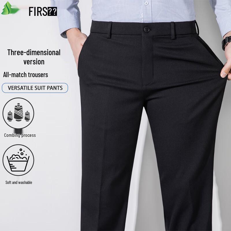 FIRS Men s Warm Lava Fleece Business Casual Trousers 35
FIRS Men s Warm Lava Fleece Business Casual Trousers 35