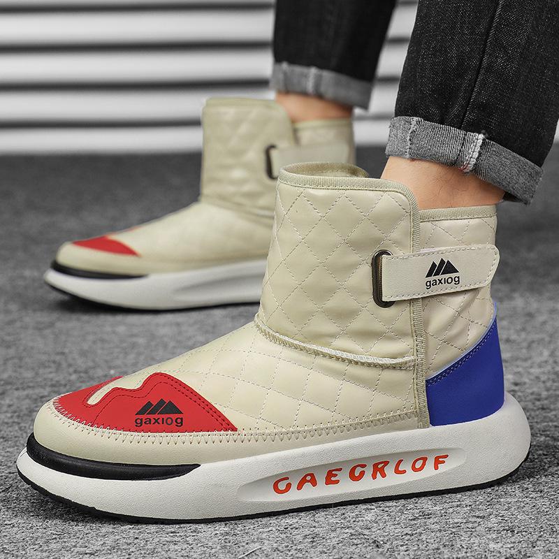 Мужские зимние ботинки с мехом, утепленные, с флисом, теплые и холодные, высокие хлопковые ботинки, модные большие хлопковые ботинки 39 бежевый
Мужские зимние ботинки с мехом, утепленные, с флисом, теплые и холодные, высокие хлопковые ботинки, модные большие хлопковые ботинки 39 бежевый