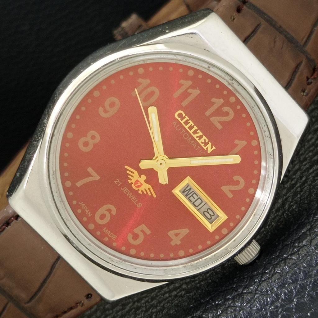 АВТОМАТИЧЕСКИЕ ВИНТАЖНЫЕ ЧАСЫ CITIZEN 8200 ЯПОНИЯ МУЖСКИЕ ЦИФЕРБЛАТ КРАСНОГО ЦВЕТА a500221-2 R151b-a500221
АВТОМАТИЧЕСКИЕ ВИНТАЖНЫЕ ЧАСЫ CITIZEN 8200 ЯПОНИЯ МУЖСКИЕ ЦИФЕРБЛАТ КРАСНОГО ЦВЕТА a500221-2 R151b-a500221