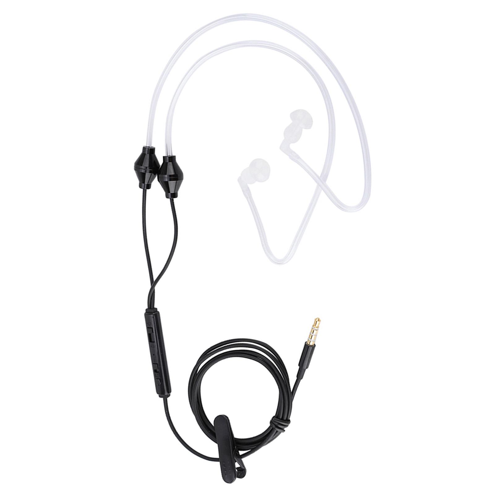 Противорадиационная 3,5 мм воздушная акустическая трубка, микрофон-наушник для мобильного телефона, черный чёрный
Противорадиационная 3,5 мм воздушная акустическая трубка, микрофон-наушник для мобильного телефона, черный чёрный