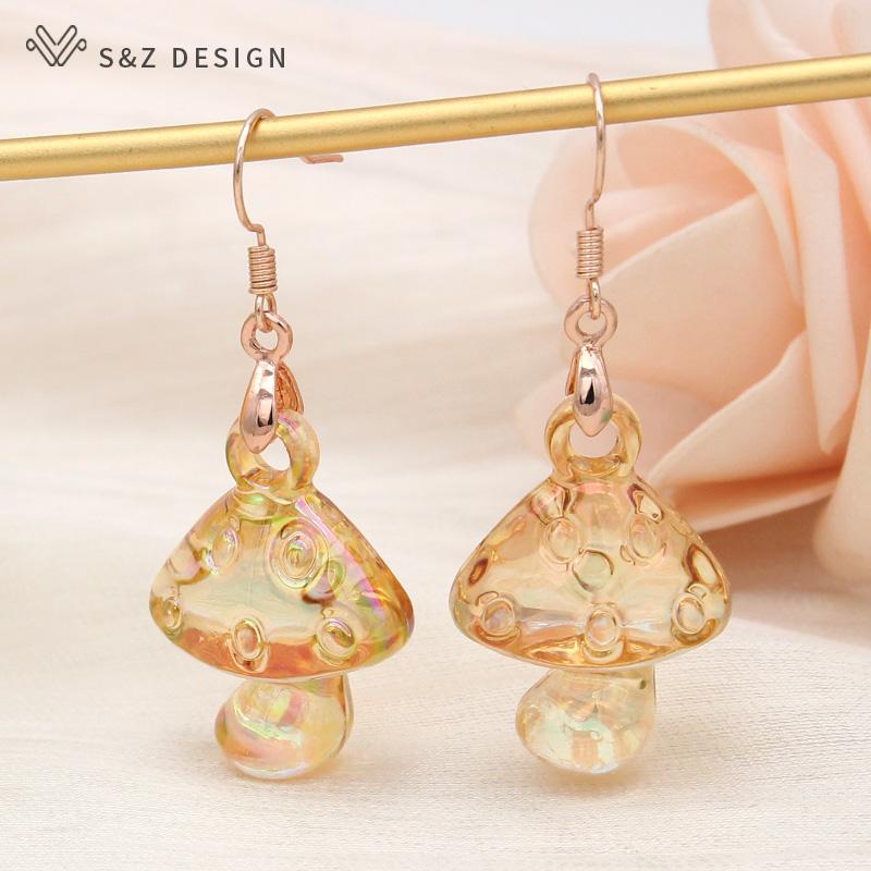 Модные прозрачные акриловые серьги-капли в виде грибов для девочек и женщин, милые ювелирные изделия, милый подарок, качественные серьги
Модные прозрачные акриловые серьги-капли в виде грибов для девочек и женщин, милые ювелирные изделия, милый подарок, качественные серьги