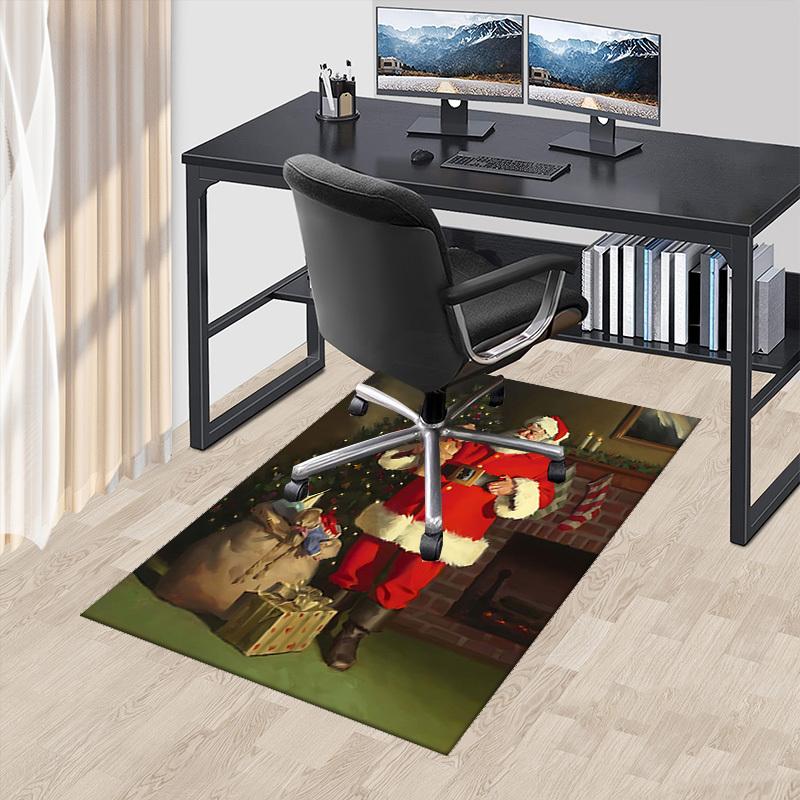 Christmas Santa Claus Chair Mat - Anime Cartoon Design, Non-Slip Carpet for Office, Home Decor, Living Room, Bedroom, Gaming Room & Dormitory.R045 60cm by 90cm
Christmas Santa Claus Chair Mat - Anime Cartoon Design, Non-Slip Carpet for Office, Home Decor, Living Room, Bedroom, Gaming Room & Dormitory.R045 60cm by 90cm