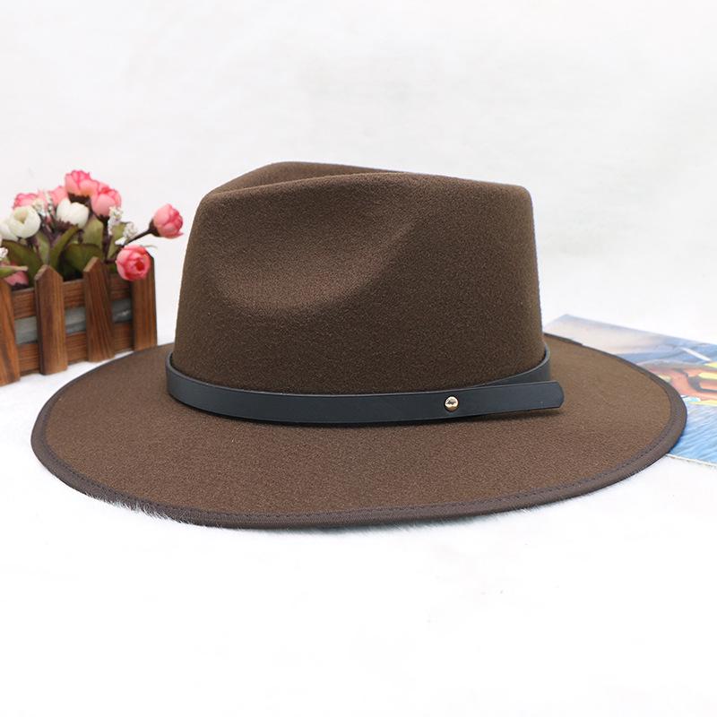 Unisex Wool Denim Jazz Hat - Autumn/Winter Warmth L (58-60cm)
Unisex Wool Denim Jazz Hat - Autumn/Winter Warmth L (58-60cm)